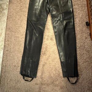 SORRY SOLD Men's Prada Black Leather Pants 36